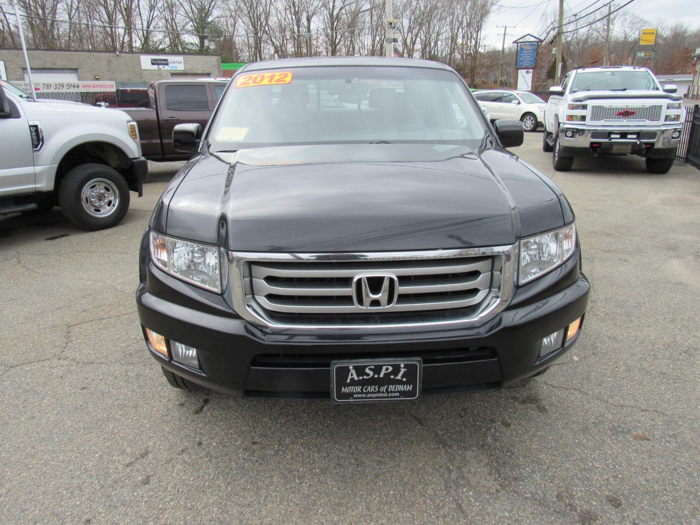 2012 BLACK /Gray Honda Ridgeline RTL (5FPYK1F56CB) , Automatic transmission, located at 215 Milton St, Dedham, MA, 02026, (781) 329-5144, 42.241905, -71.157295 - This nice Ridgeline is in excellent condition. Runs like new. All ASPI Motor Cars vehicles are fully serviced before they are delivered to assure the highest quality used vehicles. Comes with a 3/3 warranty included in the price. call for details. Prices on all vehicles do not include $299.95 Doc - Photo#7